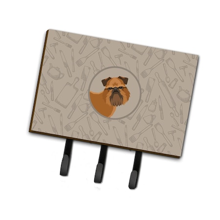 Carolines Treasures Brussels Griffon in the Kitchen Leash or Key Holder CK2191TH68